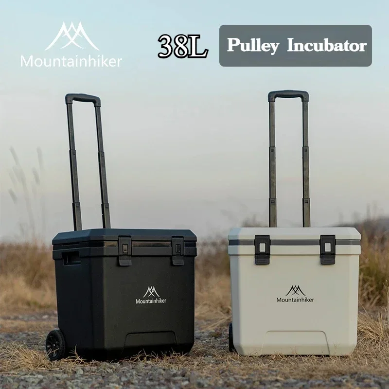 MOUNTAINHIKER 38L Outdoor Refrigerator with Wheels Portable Insulated Box BBQ Car Insulated Box Refrigerator Trolley Refrigerato
MOUNTAINHIKER 38L Outdoor Refrigerator with Wheels Portable Insulated Box BBQ Car Insulated Box Refrigerator Trolley Refrigerato