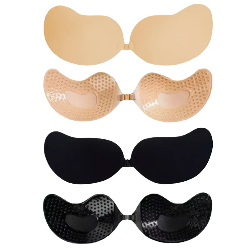 3pcs Women Invisible Push Up Bra Backless Strapless Bra Seamless Front Closure Bralette Underwear Silicone Self-Adhesive Bra Pad
3pcs Women Invisible Push Up Bra Backless Strapless Bra Seamless Front Closure Bralette Underwear Silicone Self-Adhesive Bra Pad