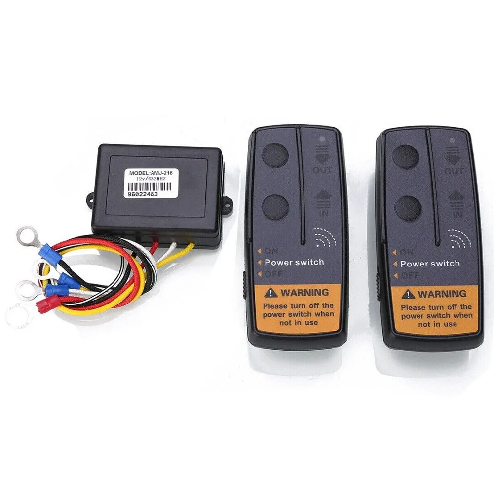 Easy Fit Design 12V Electric Wireless Winch Remote Control Handset for Heavy Duty Vehicle Enhanced Sensitivity
Easy Fit Design 12V Electric Wireless Winch Remote Control Handset for Heavy Duty Vehicle Enhanced Sensitivity