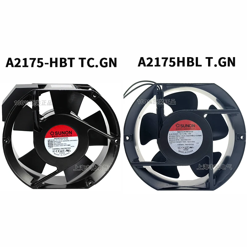 AC220V A2175-HBL TC.GN A2175-HBT TC.GN 1751 Industrial Axial Fan 171x150x51mm High Static Pressure Equipment Cooling Exhaust Fan
AC220V A2175-HBL TC.GN A2175-HBT TC.GN 1751 Industrial Axial Fan 171x150x51mm High Static Pressure Equipment Cooling Exhaust Fan