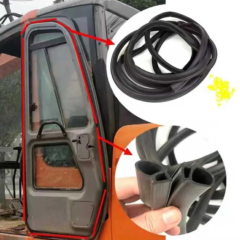 For Hitachi ZX ZAX 60 70 120 direct injection excavator cab new door sealing rubber 1M
For Hitachi ZX ZAX 60 70 120 direct injection excavator cab new door sealing rubber 1M