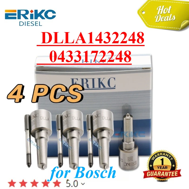 4 шт. DLLA 1432248 0433172248 Форсунка форсунки DLLA 143 P 2248 Дизельный распылитель DLLA 143 P2248 OEM для Bosch 0445120267
4 шт. DLLA 1432248 0433172248 Форсунка форсунки DLLA 143 P 2248 Дизельный распылитель DLLA 143 P2248 OEM для Bosch 0445120267