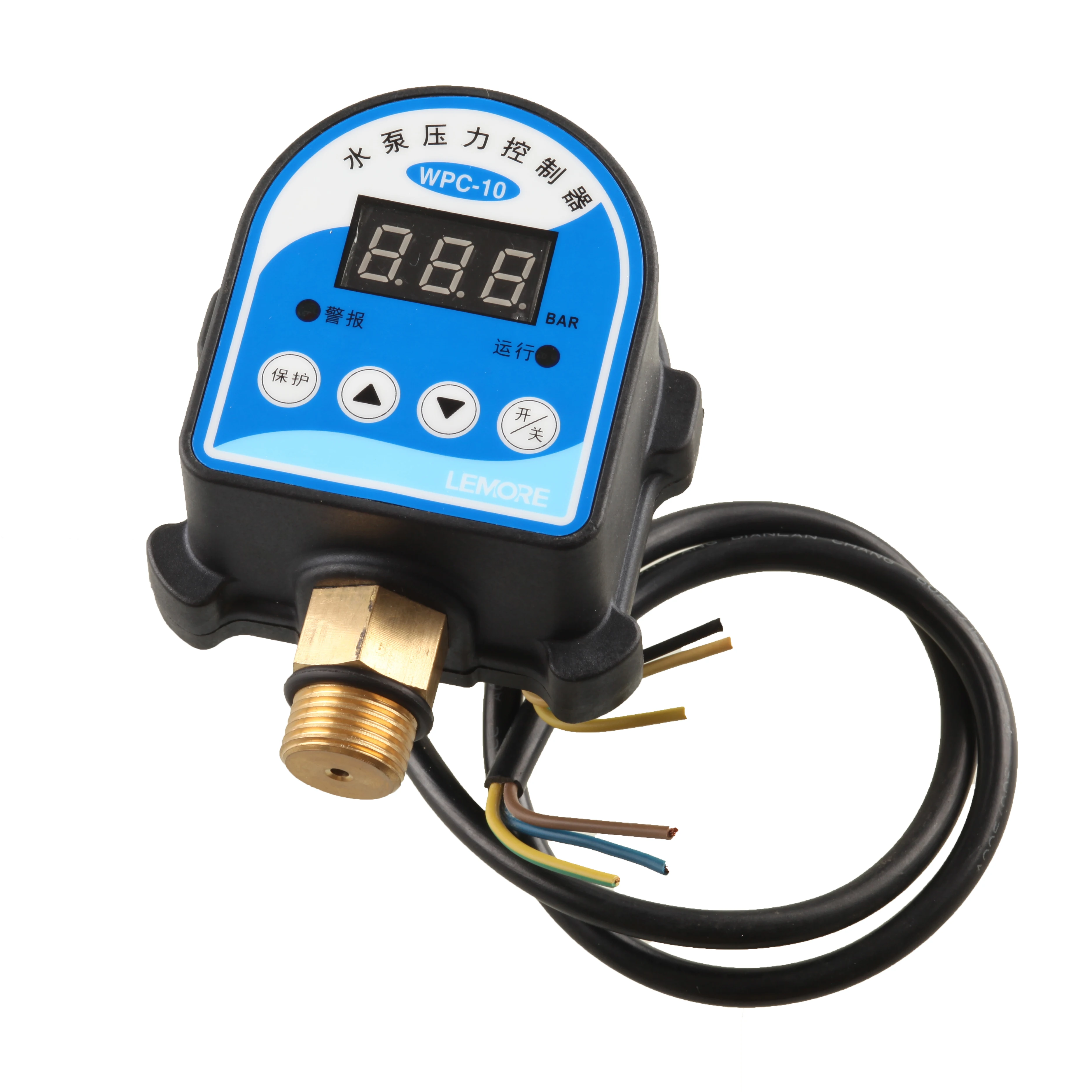 1PC Digital Pressure Control Switch WPC-10 Digital Display Pressure Controller For Water Pump With G1/2"Adapter
1PC Digital Pressure Control Switch WPC-10 Digital Display Pressure Controller For Water Pump With G1/2"Adapter