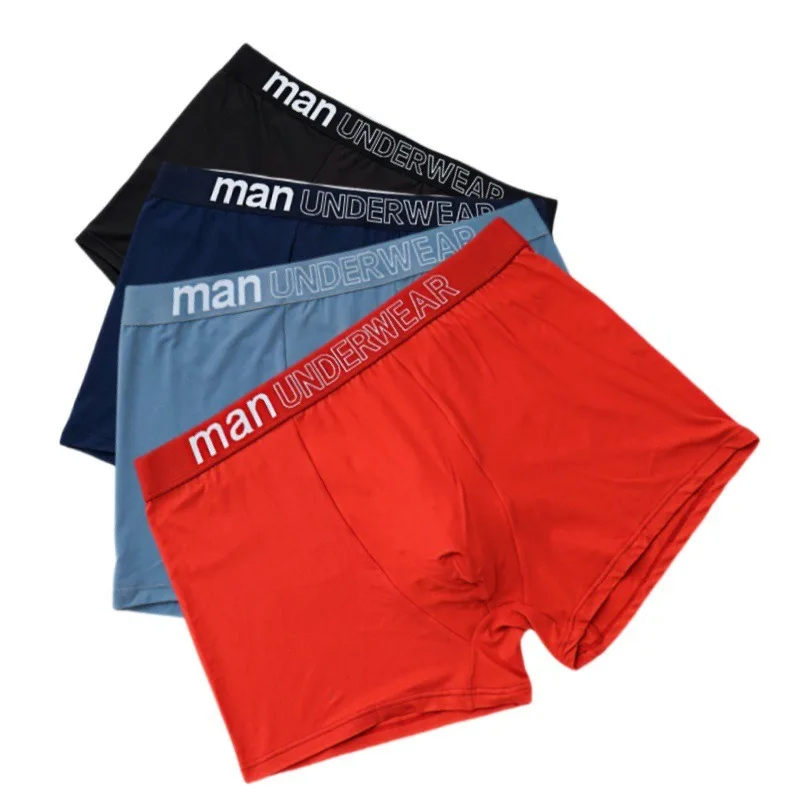 4PCS Loose Version Men's Underwear Pure Cotton Breathable Boys Boxers Mid-waist Boxers Youth Shorts
4PCS Loose Version Men's Underwear Pure Cotton Breathable Boys Boxers Mid-waist Boxers Youth Shorts