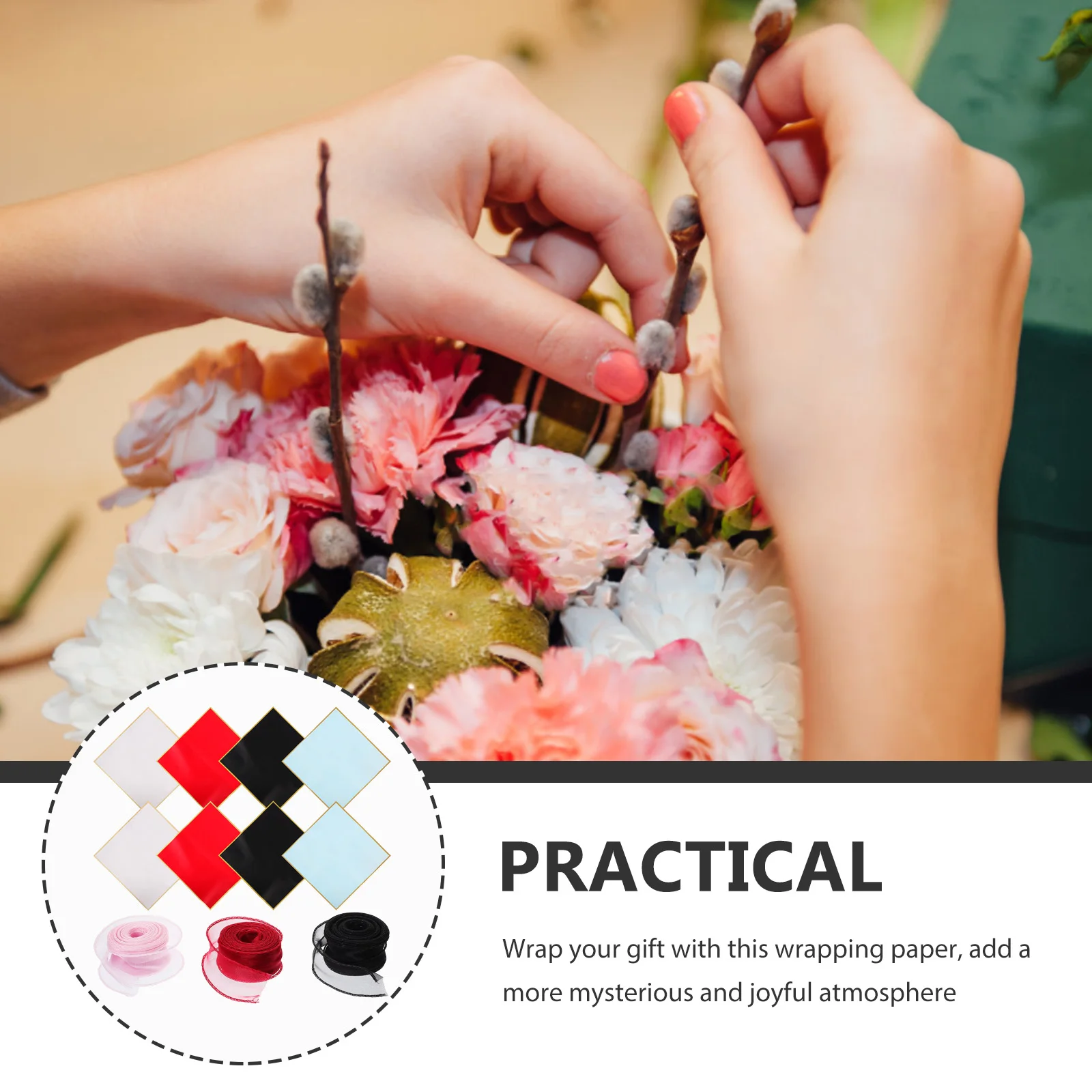 20 Sheets Floral Wrapping Paper Wrapping Paper Solid Color 4cm 10Y Gauze Rolls Bouquet Wrap Floral Packaging Gift 
20 Sheets Floral Wrapping Paper Wrapping Paper Solid Color 4cm 10Y Gauze Rolls Bouquet Wrap Floral Packaging Gift