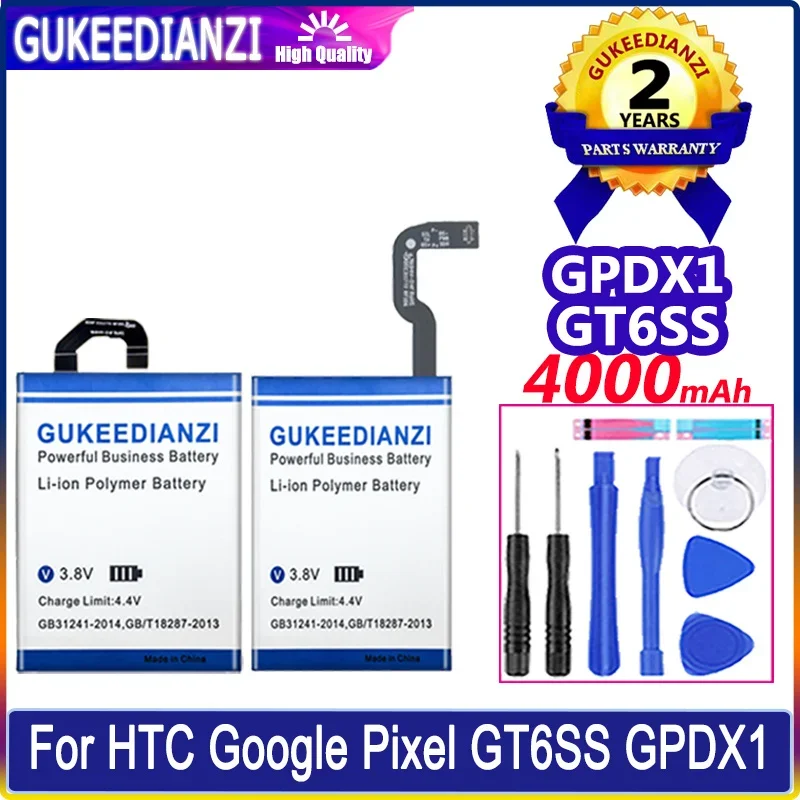 Аккумулятор GUKEEDIANZI GPDX1 GT6SS 1850 мАч/4000 мАч для HTC Google Pixel, складные батареи
Аккумулятор GUKEEDIANZI GPDX1 GT6SS 1850 мАч/4000 мАч для HTC Google Pixel, складные батареи