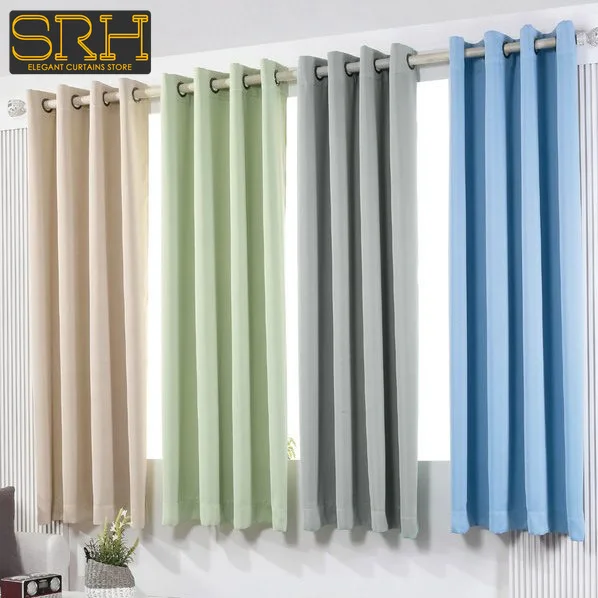 Simple Solid Color High Blackout Cloth Curtain for Living Room and Bedroom Window Decor Custom Thicken Fabric Home short curtain
Simple Solid Color High Blackout Cloth Curtain for Living Room and Bedroom Window Decor Custom Thicken Fabric Home short curtain