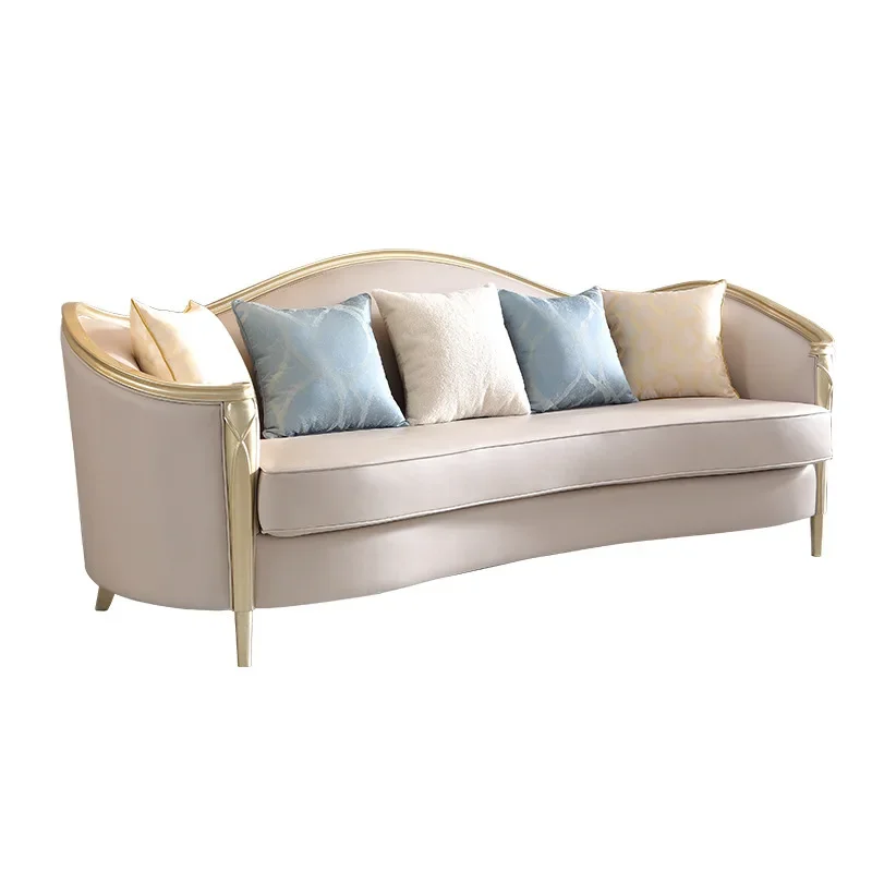 American light luxury leather sofa, large and small apartment living room 123 combination modern simple luxury European
American light luxury leather sofa, large and small apartment living room 123 combination modern simple luxury European