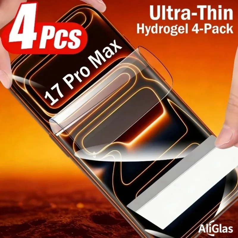 4Pcs High-Definition Full Coverage Screen Protectors for Iphone 11 17 16 15 14 13 12 Pro Max Plus 16 15 Plus 13 12 Mini XR Film
4Pcs High-Definition Full Coverage Screen Protectors for Iphone 11 17 16 15 14 13 12 Pro Max Plus 16 15 Plus 13 12 Mini XR Film