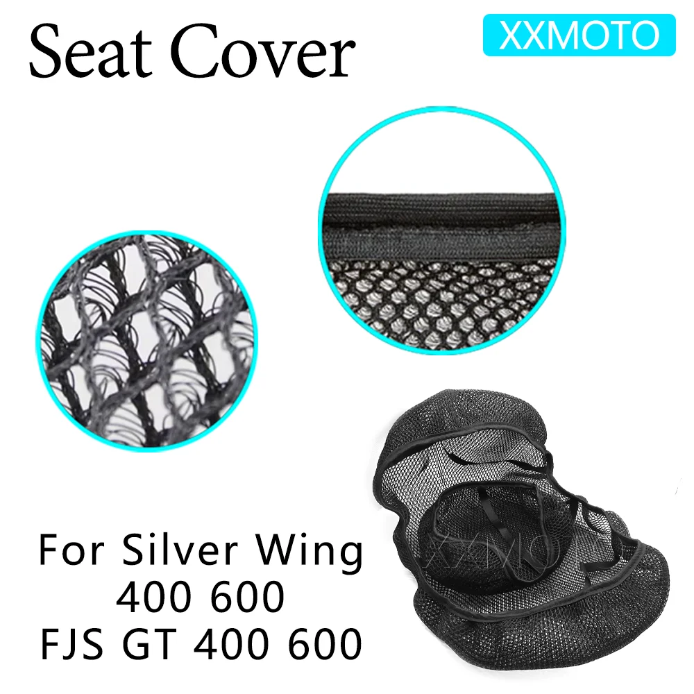 For Honda Silver Wing FJS400 FJS600 GT400 GT600 Motorcycle Seat Cover Mesh Fabric Breathable Non-Slip Protection Cushion
For Honda Silver Wing FJS400 FJS600 GT400 GT600 Motorcycle Seat Cover Mesh Fabric Breathable Non-Slip Protection Cushion