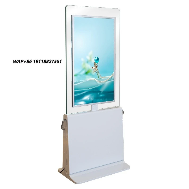 High Brightness 4K Ultra Thin Dual-Sided LCD Digital Advertising Player with Double Screens Standing Display
High Brightness 4K Ultra Thin Dual-Sided LCD Digital Advertising Player with Double Screens Standing Display