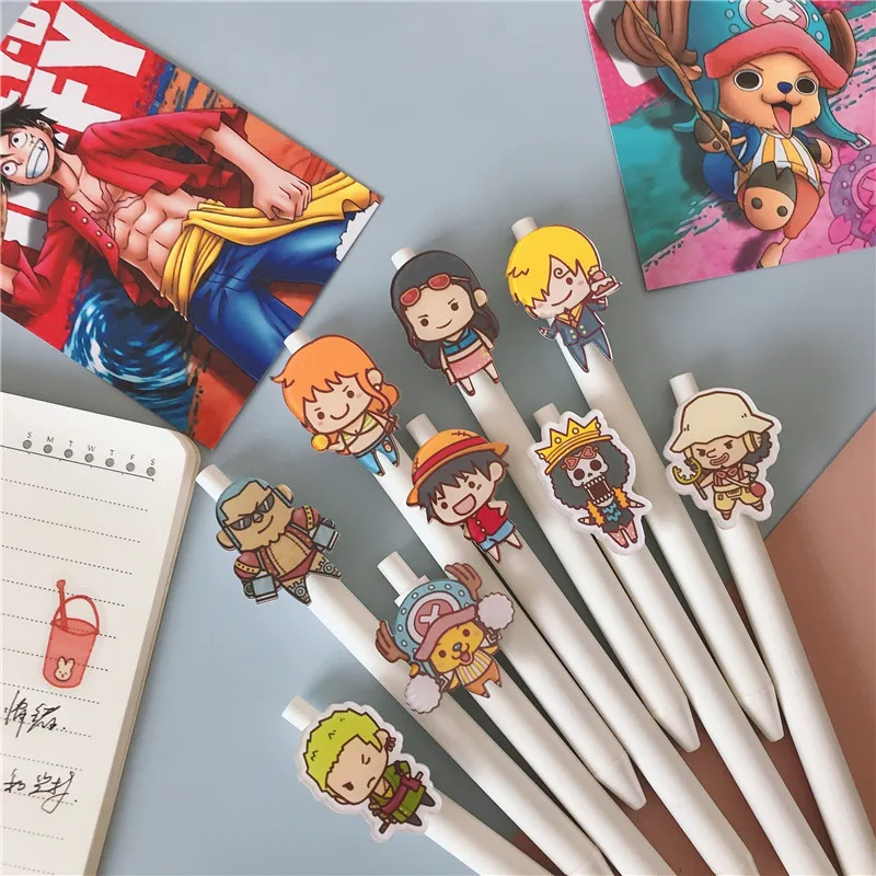 Цельные гелевые ручки аниме Kawaii Cute детские школьные принадлежности Luffy Roronoa Zoro Nami Tony Chopper фигурка аксессуар детский подарок
Цельные гелевые ручки аниме Kawaii Cute детские школьные принадлежности Luffy Roronoa Zoro Nami Tony Chopper фигурка аксессуар детский подарок