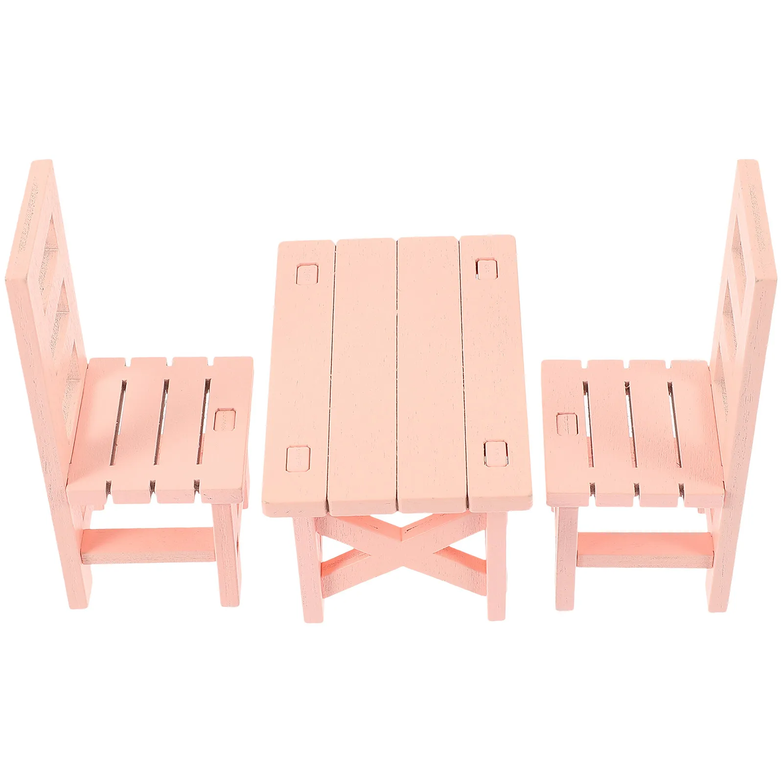 1Set Miniature Table Chairs Set High Simulation Wooden Miniature Furniture for Garden Miniatures Decor Dollhouse
1Set Miniature Table Chairs Set High Simulation Wooden Miniature Furniture for Garden Miniatures Decor Dollhouse