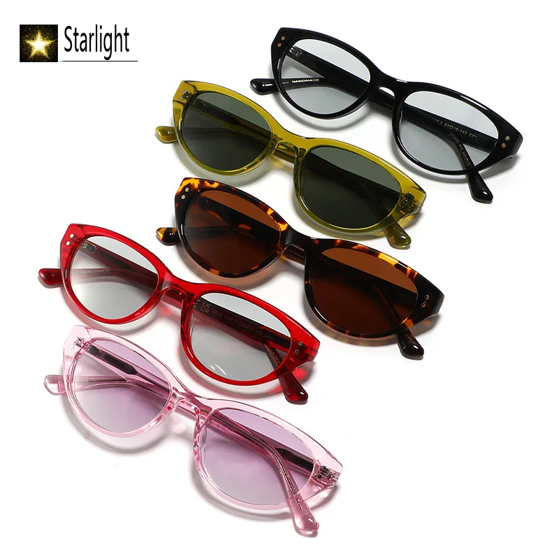 Polarized Cat Eye Acetate Black Sunglasses Women Beach Fashion Narrow Frame Eyewear Woman Travel Glasses Men UV400 Popular Retro
Polarized Cat Eye Acetate Black Sunglasses Women Beach Fashion Narrow Frame Eyewear Woman Travel Glasses Men UV400 Popular Retro