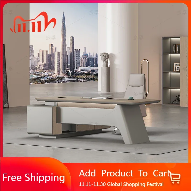 Luxury Wooden Office Desk Computer Standing Gaming Bedroom Drawer Office Desk Conference Storage Long Ufficio Unique Furniture
Luxury Wooden Office Desk Computer Standing Gaming Bedroom Drawer Office Desk Conference Storage Long Ufficio Unique Furniture