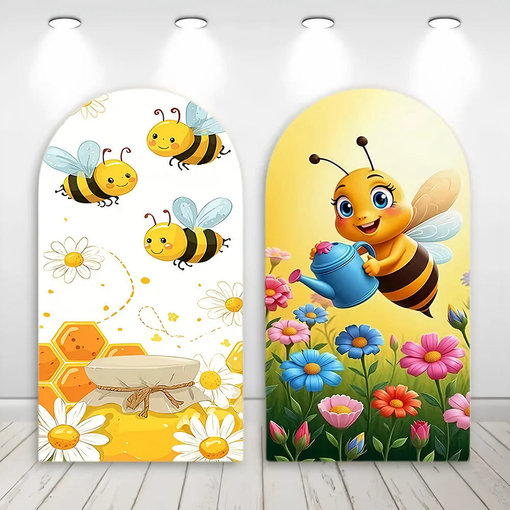 Yellow Bee Honey Arch Background Cover Customizable Children's Birthday Party Favor Baby Shower Arrangement Props Stretch Fabric
Yellow Bee Honey Arch Background Cover Customizable Children's Birthday Party Favor Baby Shower Arrangement Props Stretch Fabric