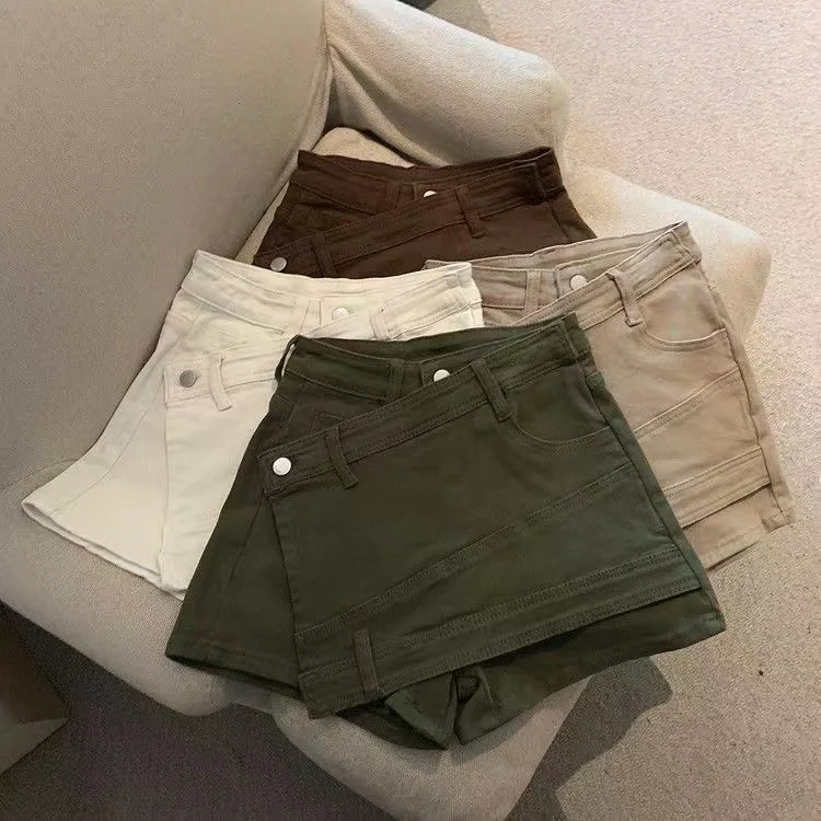 New Denim Shorts for Girls Summer High Waisted Slim Fit Skirt Pants Fashion and All-match Kids Outwear Pants
New Denim Shorts for Girls Summer High Waisted Slim Fit Skirt Pants Fashion and All-match Kids Outwear Pants