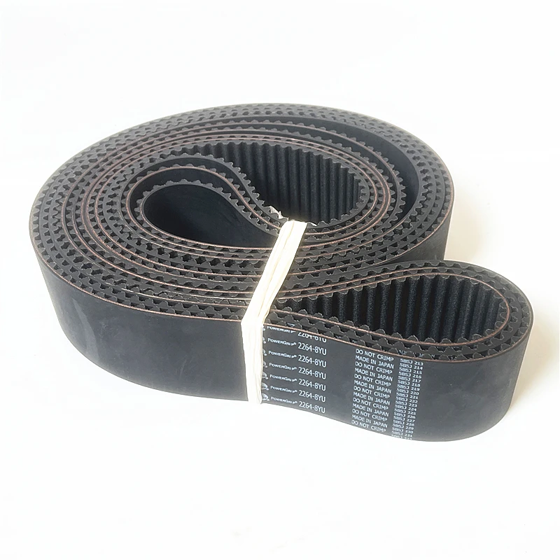 PowerGrip 8YU Arc Tooth Timing Belt Width 60mm 904-8YU~1376-8YU for Woodworking Machinery CNC Machine Tools Robots Spindle Drive
PowerGrip 8YU Arc Tooth Timing Belt Width 60mm 904-8YU~1376-8YU for Woodworking Machinery CNC Machine Tools Robots Spindle Drive