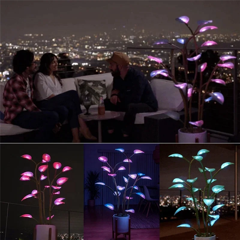 Promotion! Magical Glowing Potted Plant Indoor Plant LED 3 Color-Changing Artificial Plants Bonsai Light Artificial (Without Pot
Promotion! Magical Glowing Potted Plant Indoor Plant LED 3 Color-Changing Artificial Plants Bonsai Light Artificial (Without Pot