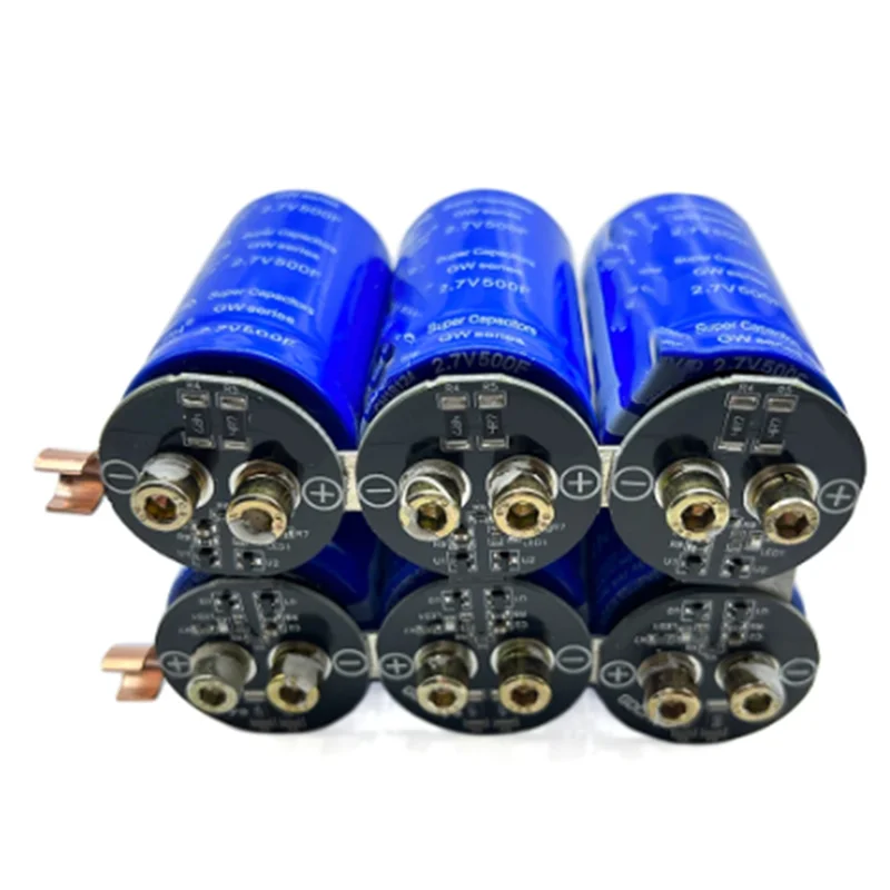 A69T 2X 16V83F Supercapacitor Automobile Rectifier Module 2.7V500fx6 Super Capacitor With Balance Protecting Plate
A69T 2X 16V83F Supercapacitor Automobile Rectifier Module 2.7V500fx6 Super Capacitor With Balance Protecting Plate
