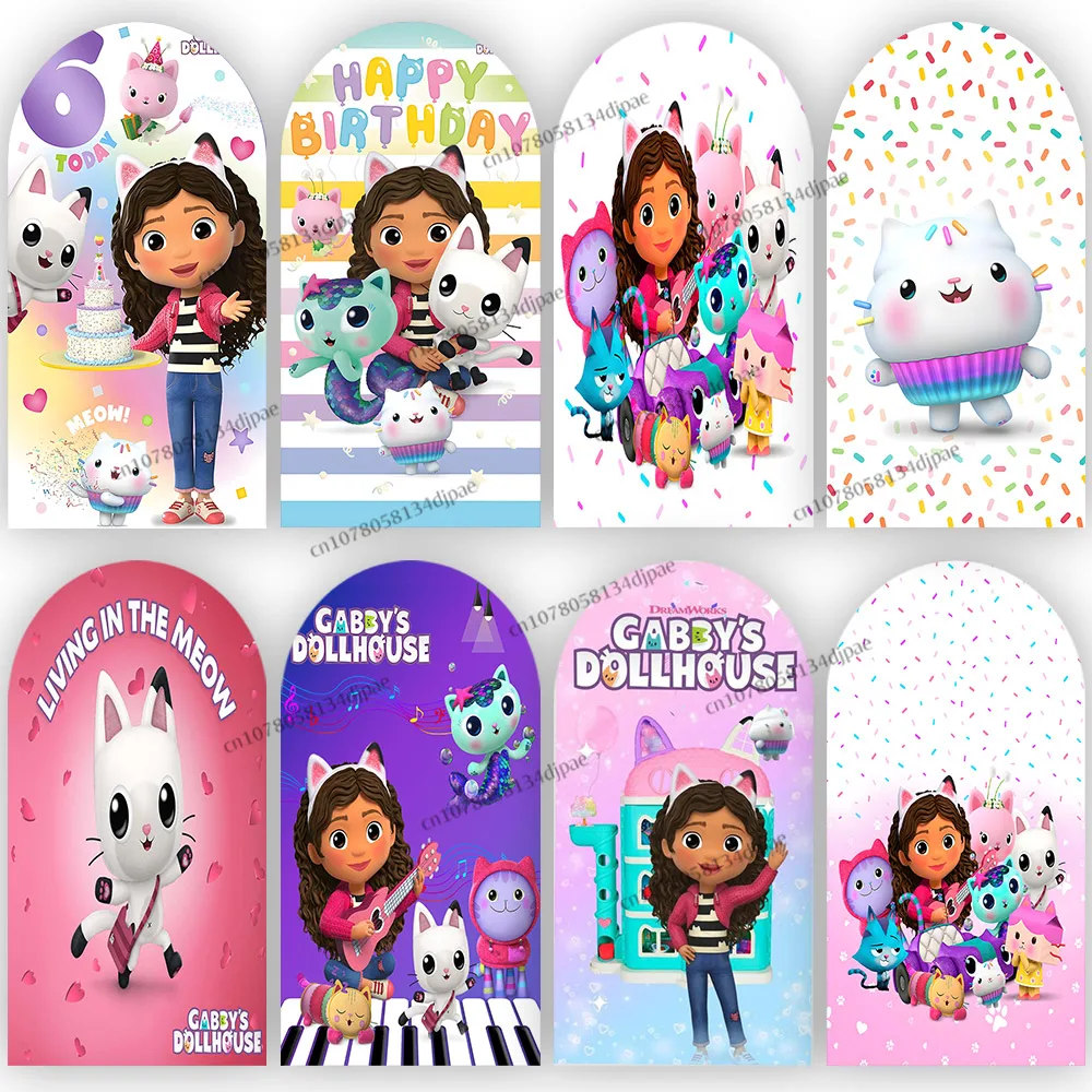 Arch Cover Gabby Dollhouse Backdrop Decoration Kid Girls Birthday Party Background White Cat Photo Studio Props Banner Supplie
Arch Cover Gabby Dollhouse Backdrop Decoration Kid Girls Birthday Party Background White Cat Photo Studio Props Banner Supplie