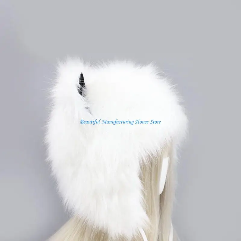 E56A Plush Bear Hat Faux Fur Bear Ear Beanie Hat Plush Ear Hat Earflap Hat
E56A Plush Bear Hat Faux Fur Bear Ear Beanie Hat Plush Ear Hat Earflap Hat