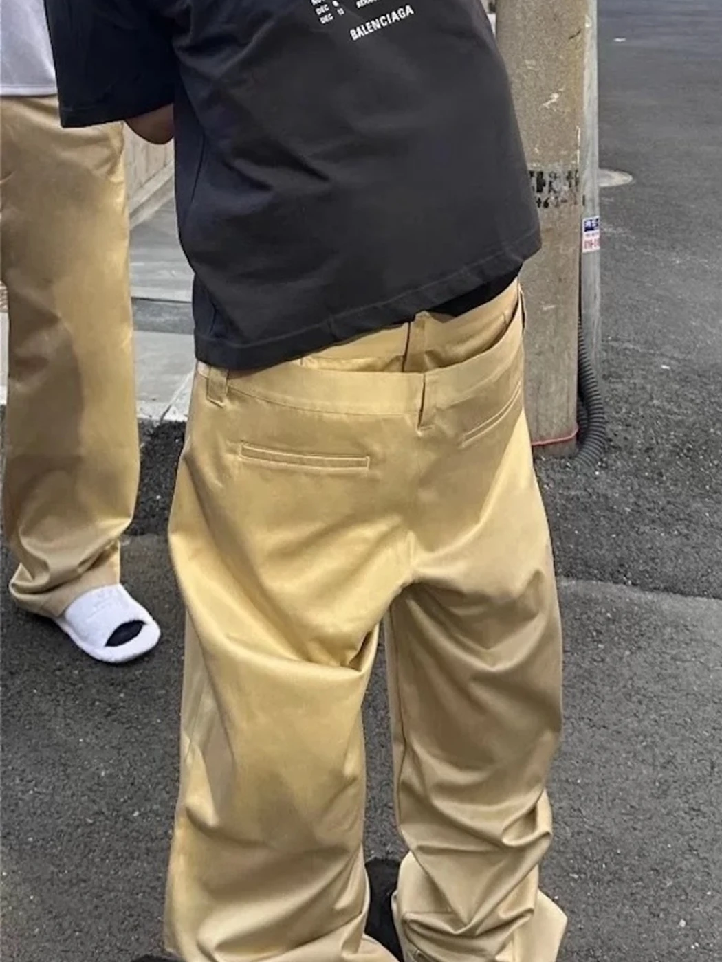 American Street Sle Double Waist Patchwork Design Workwear Pants Straight Cut Versatile Vibe Casual Trousers Straight Leg C...
American Street Sle Double Waist Patchwork Design Workwear Pants Straight Cut Versatile Vibe Casual Trousers Straight Leg C...