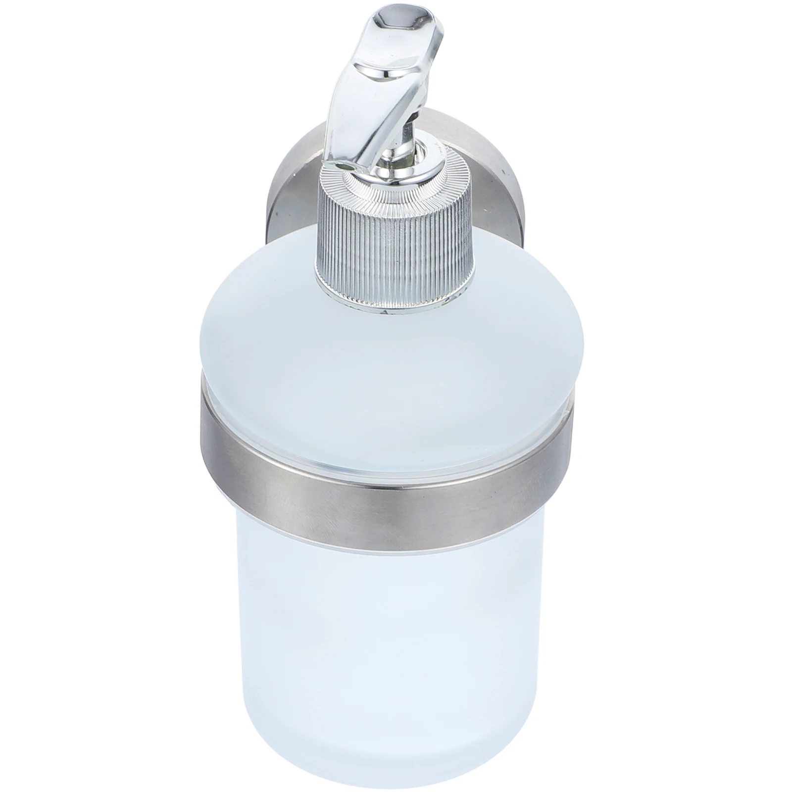 Stainless Steel Soap Dispenser Wall Mount Liquid H Pump Bathroom Kitchen Frosted Glass Bottle Large Capacity Manual
Stainless Steel Soap Dispenser Wall Mount Liquid H Pump Bathroom Kitchen Frosted Glass Bottle Large Capacity Manual