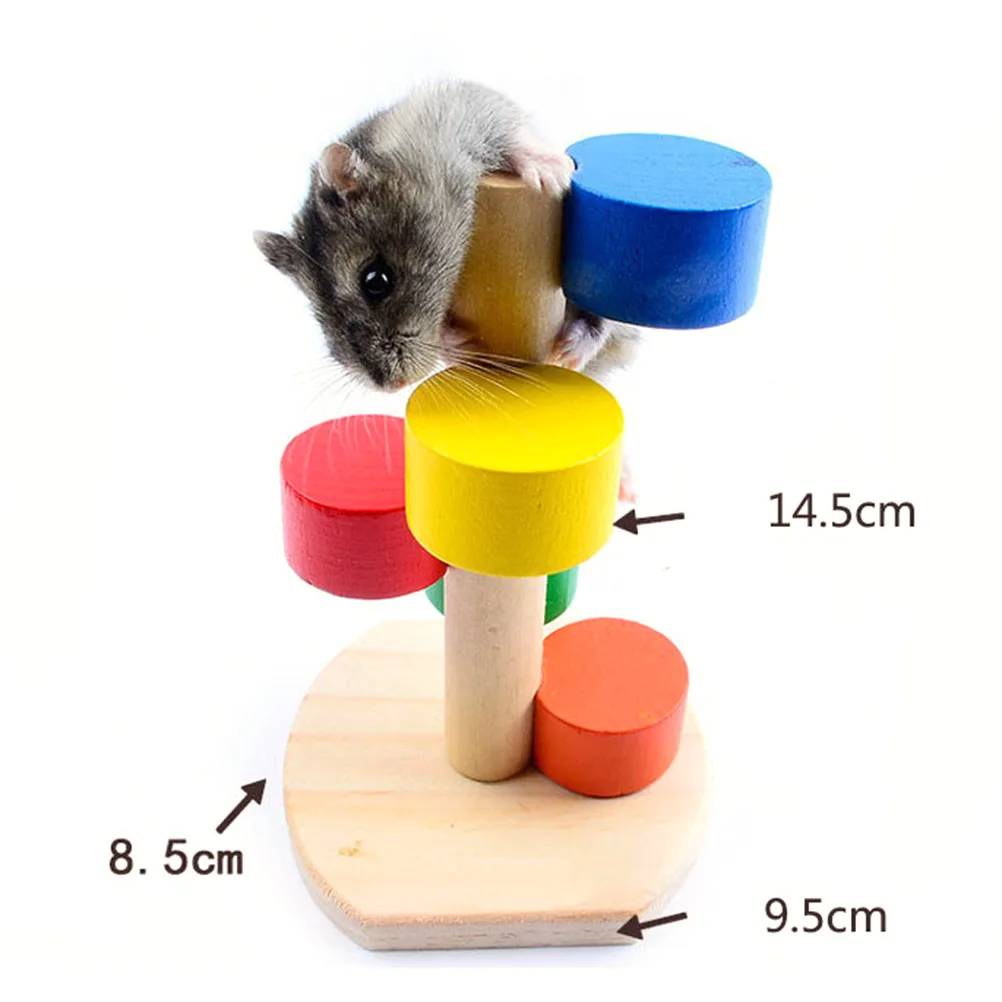 Wooden Climbing Ladder Toy Hamster Playing Pet Chinchilla Guinea Pig Accessories Small Animal Toys Wooden for Hamsters
Wooden Climbing Ladder Toy Hamster Playing Pet Chinchilla Guinea Pig Accessories Small Animal Toys Wooden for Hamsters