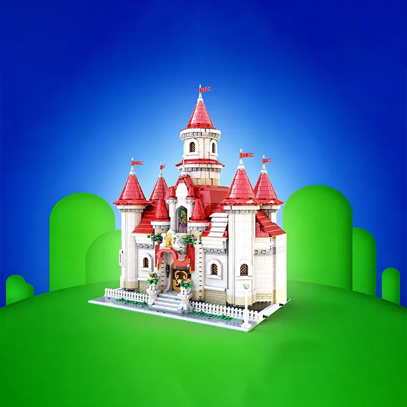 4961PCS MOC Peaches's Castle Modular Model Building Blocks Architecture Idea Festival Gift Creative Toy Education Assemble
4961PCS MOC Peaches's Castle Modular Model Building Blocks Architecture Idea Festival Gift Creative Toy Education Assemble