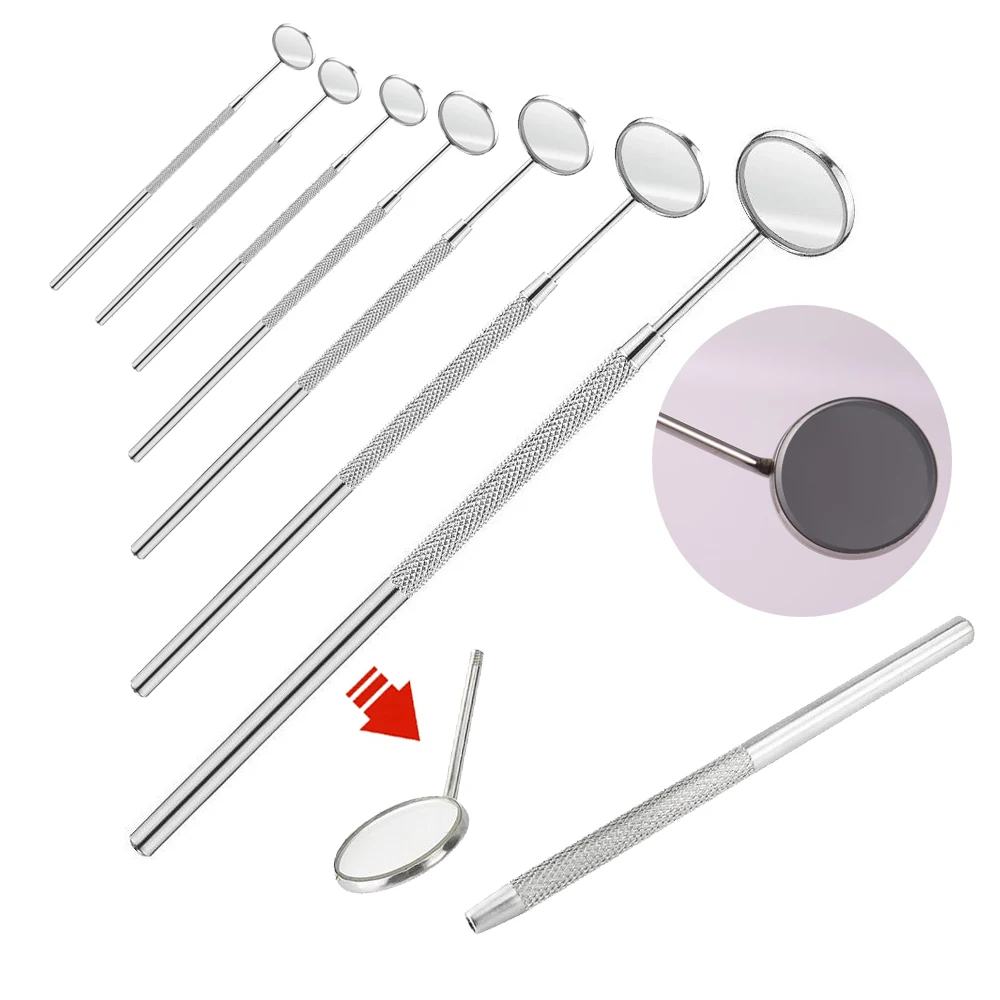 10pcs/Set Dental Mouth Mirror Reflector Oral Care Kit Dentist Equipment for Professional And Home Use
10pcs/Set Dental Mouth Mirror Reflector Oral Care Kit Dentist Equipment for Professional And Home Use
