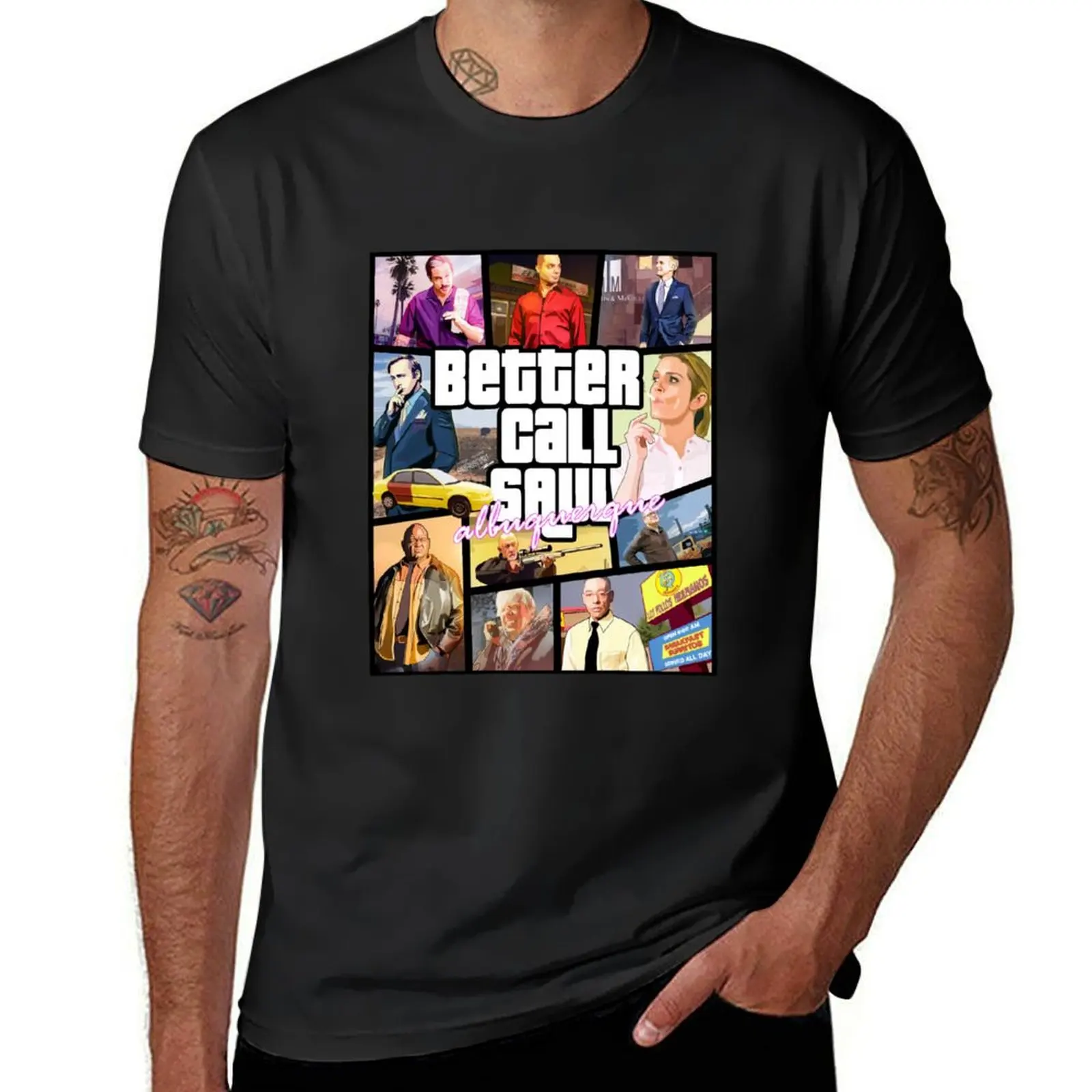 Better Call Saul albuquerque GTA ART T-Shirt customs design your own essential t shirt mens graphic t-shirts funny
Better Call Saul albuquerque GTA ART T-Shirt customs design your own essential t shirt mens graphic t-shirts funny