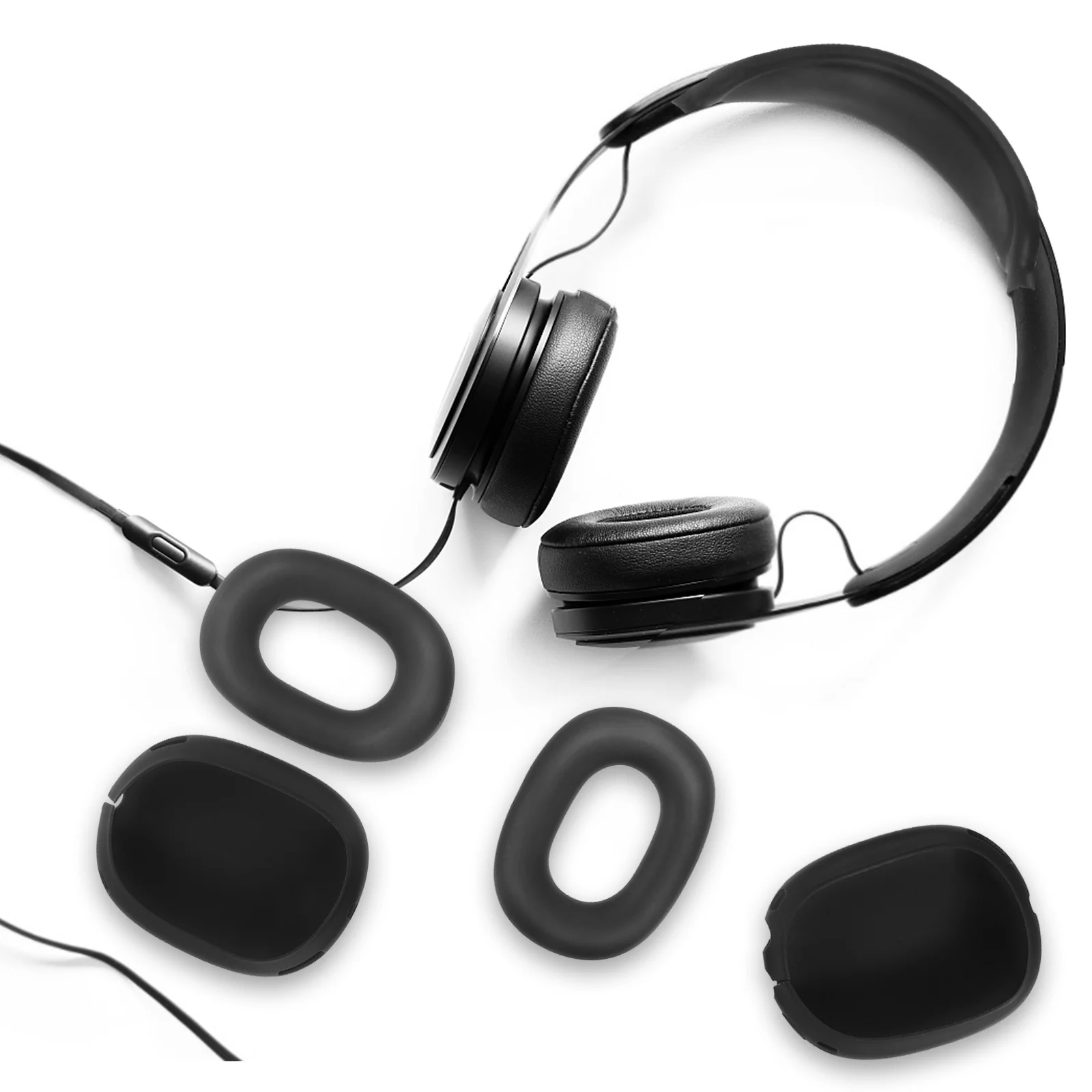 1Set Earphone Tpu Cover Headphone Padding Cushion Protective Cover Scratch Resistant Compatible Wireless Headphone 
1Set Earphone Tpu Cover Headphone Padding Cushion Protective Cover Scratch Resistant Compatible Wireless Headphone