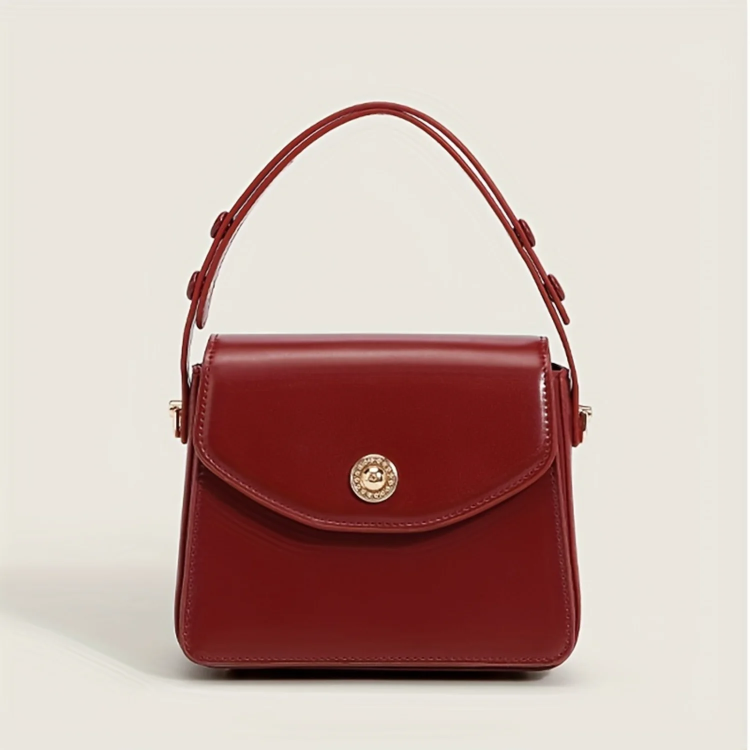 Elegant Solid Color Handbag Women's Mini Crossbody Bag Top Handle Square Purse - Fashionable and Chic
Elegant Solid Color Handbag Women's Mini Crossbody Bag Top Handle Square Purse - Fashionable and Chic