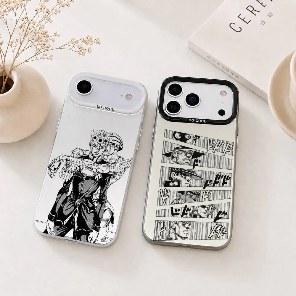 JoJos Bizarre Adventure drawing Phone Case For iPhone 17,16,15,14,13,12,11 Plus,Pro Max,XS,Colored Silver Plated Inside Cover
JoJos Bizarre Adventure drawing Phone Case For iPhone 17,16,15,14,13,12,11 Plus,Pro Max,XS,Colored Silver Plated Inside Cover
