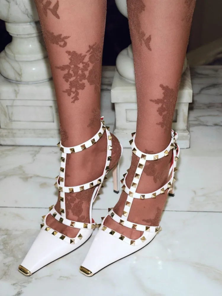 2026 Summer Square Head Riveted Stiletto Sandals, Fashionable and Sexy Women's Party Wedding Large Women's Sandals
2026 Summer Square Head Riveted Stiletto Sandals, Fashionable and Sexy Women's Party Wedding Large Women's Sandals
