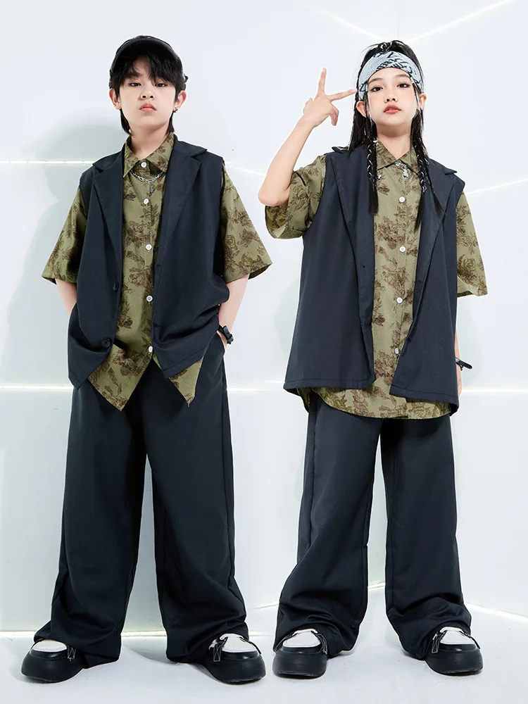 Street Dance Children's Trendy Performance Outfit Boys SethiphopChildren's Hip-Hop Girl Drum Set Jazz Suit Vest
Street Dance Children's Trendy Performance Outfit Boys SethiphopChildren's Hip-Hop Girl Drum Set Jazz Suit Vest