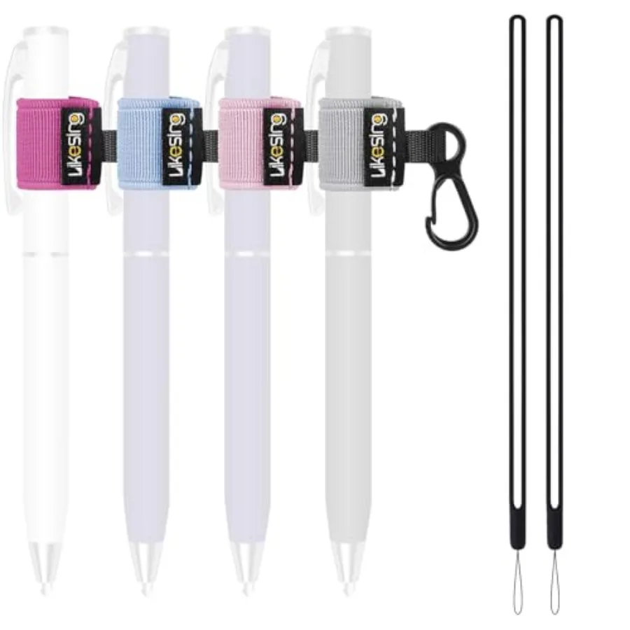 Pen Holder for Lanyard, Portable Elastic Retractable Pencil Holder with Silicone Lanyard Around Neck, Pen Leash for Nurses, Tea
Pen Holder for Lanyard, Portable Elastic Retractable Pencil Holder with Silicone Lanyard Around Neck, Pen Leash for Nurses, Tea