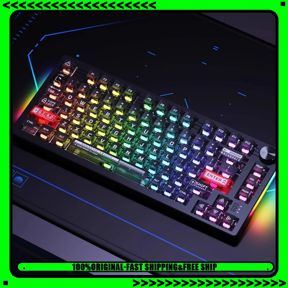 DAREU EK75RT Wired Keyboard RT High Sensitivity 45g Linear Magnetic Axis Gaming Keyboard 50 Species RGB For CSGO Pc Accessories
DAREU EK75RT Wired Keyboard RT High Sensitivity 45g Linear Magnetic Axis Gaming Keyboard 50 Species RGB For CSGO Pc Accessories