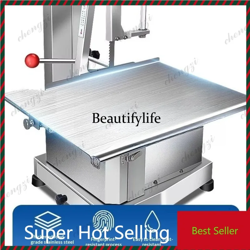 K182 Multifunctional Electric Bone Saw Machine Stainless Steel Commercial Butcher Cutter Frozen Meat Animal Bones Efficiency Cut
K182 Multifunctional Electric Bone Saw Machine Stainless Steel Commercial Butcher Cutter Frozen Meat Animal Bones Efficiency Cut