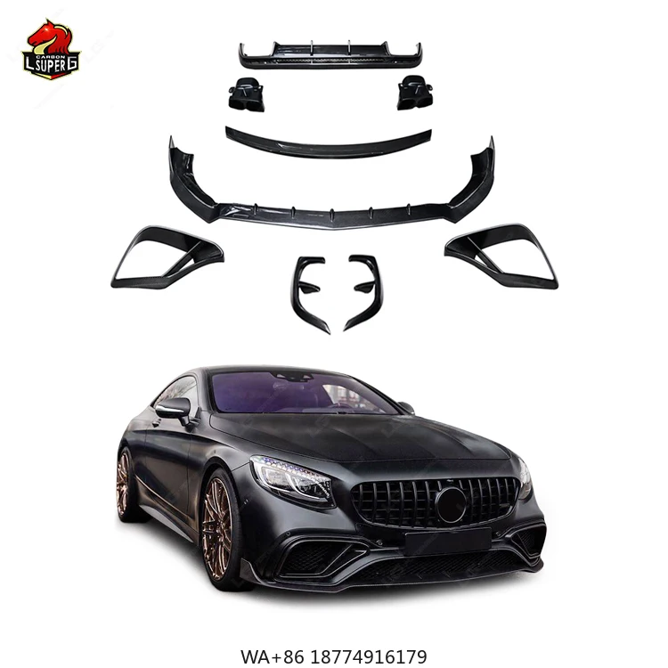 Bodykit for S Class W217 to B Style Carbon Fiber Car Parts
Bodykit for S Class W217 to B Style Carbon Fiber Car Parts
