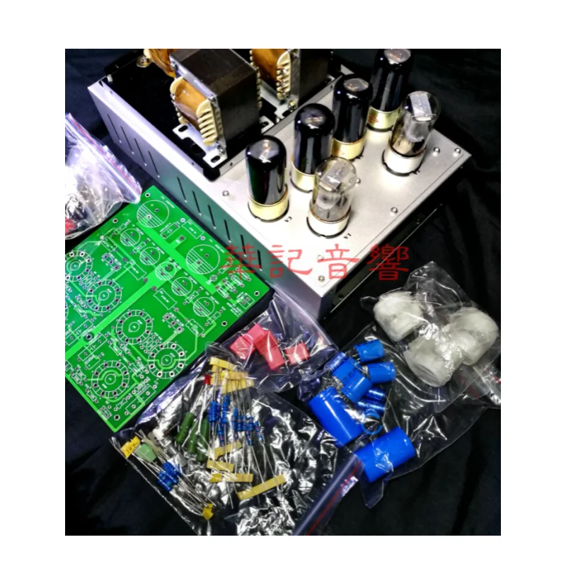 Newest ST-6P6P 6N9P+6P6P push-pull tube amplifier DIY kit, output power: 12W×2, frequency response: 28HZ-20KHZ, Input mode: RCA
Newest ST-6P6P 6N9P+6P6P push-pull tube amplifier DIY kit, output power: 12W×2, frequency response: 28HZ-20KHZ, Input mode: RCA