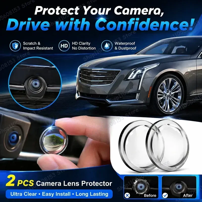 For Cadillac CT6 2016 2027 Backup Camera Lens Protector 360 Degree Reverse Imaging Cover Scratch Resistant PC Sticker Set of
For Cadillac CT6 2016 2027 Backup Camera Lens Protector 360 Degree Reverse Imaging Cover Scratch Resistant PC Sticker Set of