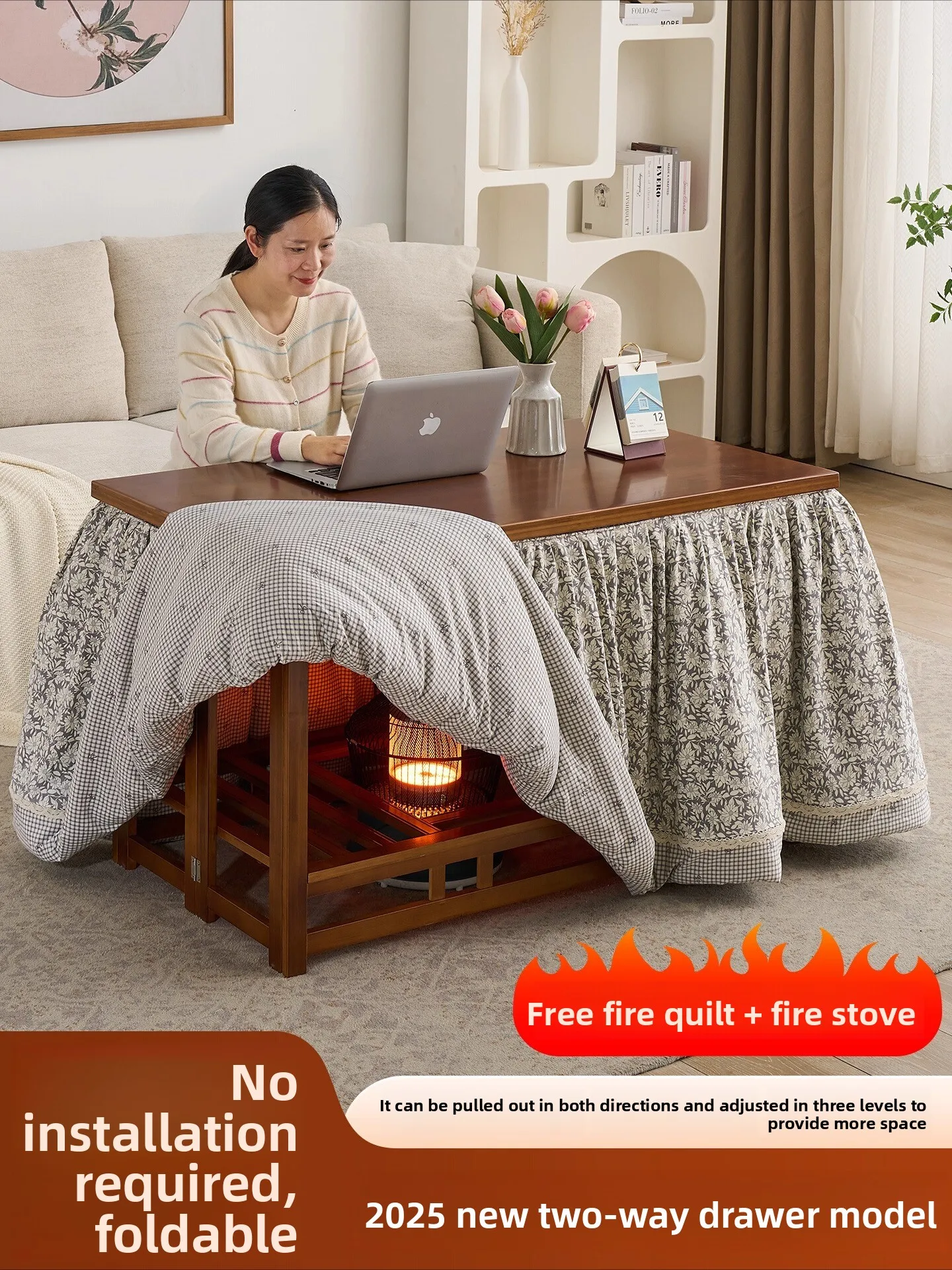 Складной огонь, 1,2 м, нагревательная печь из массива дерева, бамбуковая зимняя домашняя плита, простой дизайн
Складной огонь, 1,2 м, нагревательная печь из массива дерева, бамбуковая зимняя домашняя плита, простой дизайн