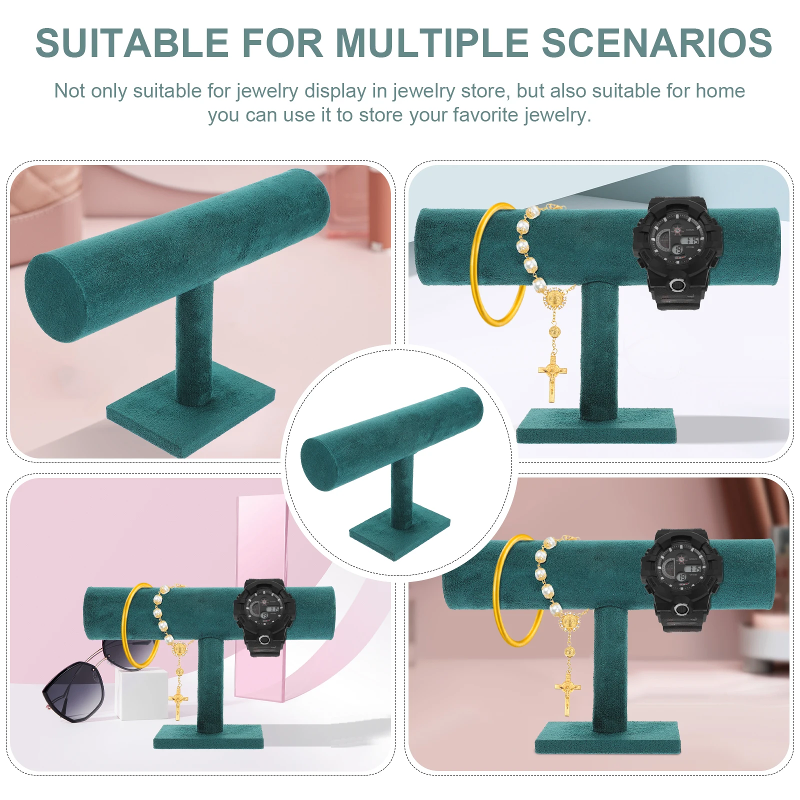 Bracelet Display Jewelry ganizer Holder Green Table Frame Rack for Men Stable Sturdy Bedroom Storage Watches Bracelets
Bracelet Display Jewelry ganizer Holder Green Table Frame Rack for Men Stable Sturdy Bedroom Storage Watches Bracelets