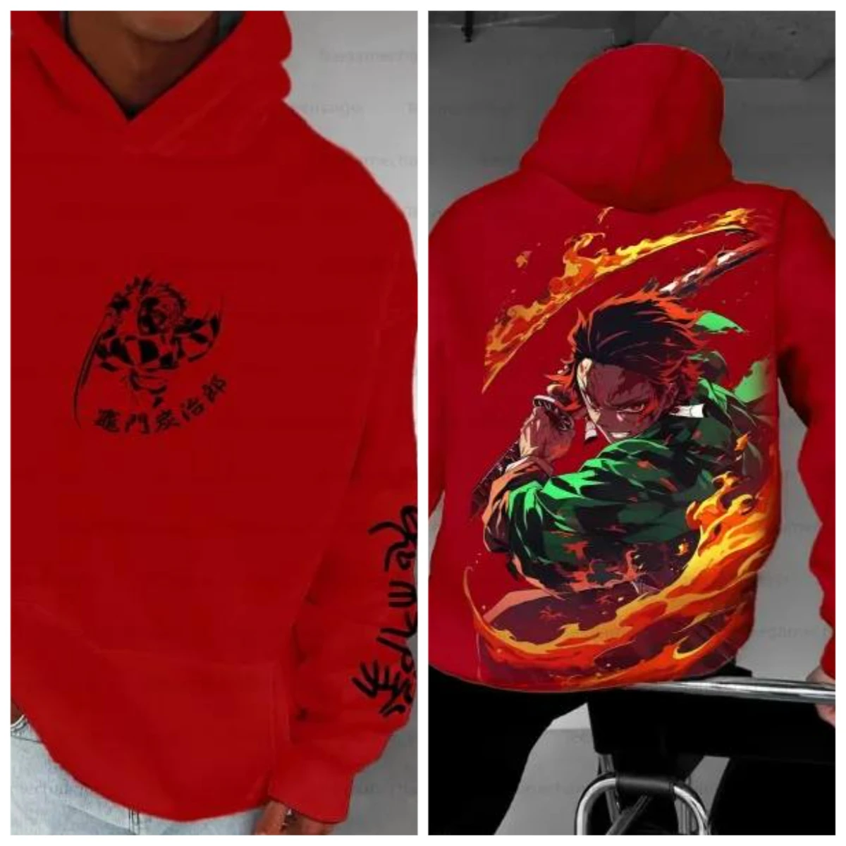 Bandai Demon Slayer Print Sweatshirt Men Autumn Winter Thickened Fleece Lining Loose Oversized Long Sleeve Casual Sports Jacket
Bandai Demon Slayer Print Sweatshirt Men Autumn Winter Thickened Fleece Lining Loose Oversized Long Sleeve Casual Sports Jacket