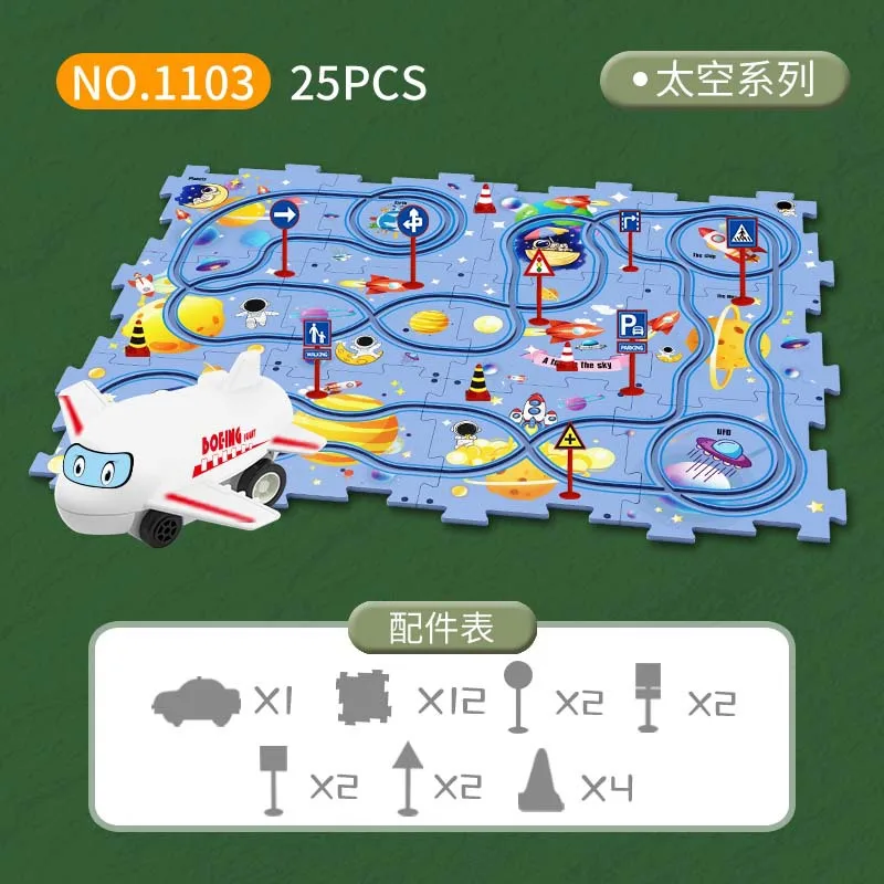 Montessori Electric Rail Car Race Track Playset Kids Puzzle Toys Motor Skills Board Games For Ages 3+ Children Gifts
Montessori Electric Rail Car Race Track Playset Kids Puzzle Toys Motor Skills Board Games For Ages 3+ Children Gifts