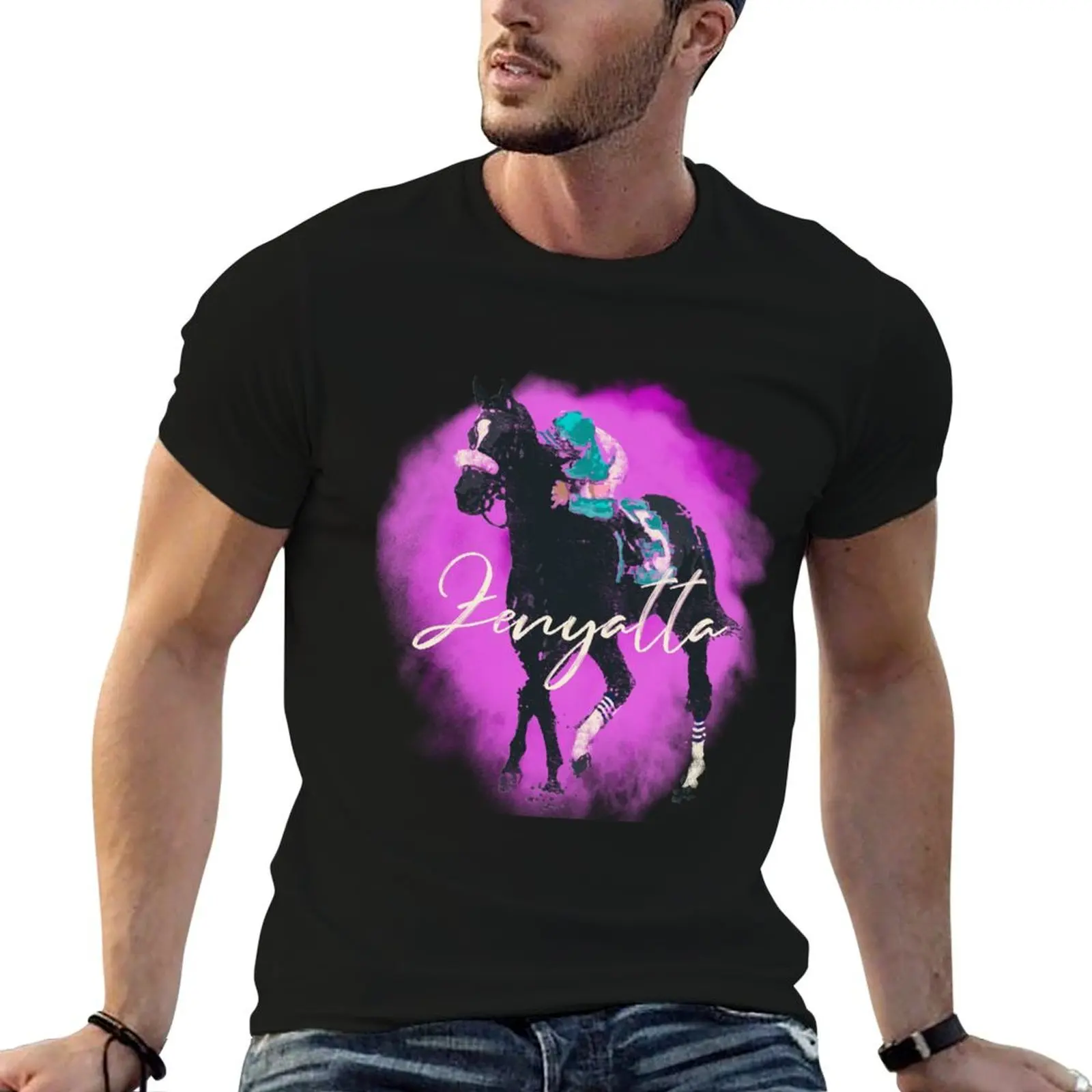 Zenyatta - Famous Racehorse white lettering T-Shirt Aesthetic clothing vintage graphic tee men clothing
Zenyatta - Famous Racehorse white lettering T-Shirt Aesthetic clothing vintage graphic tee men clothing
