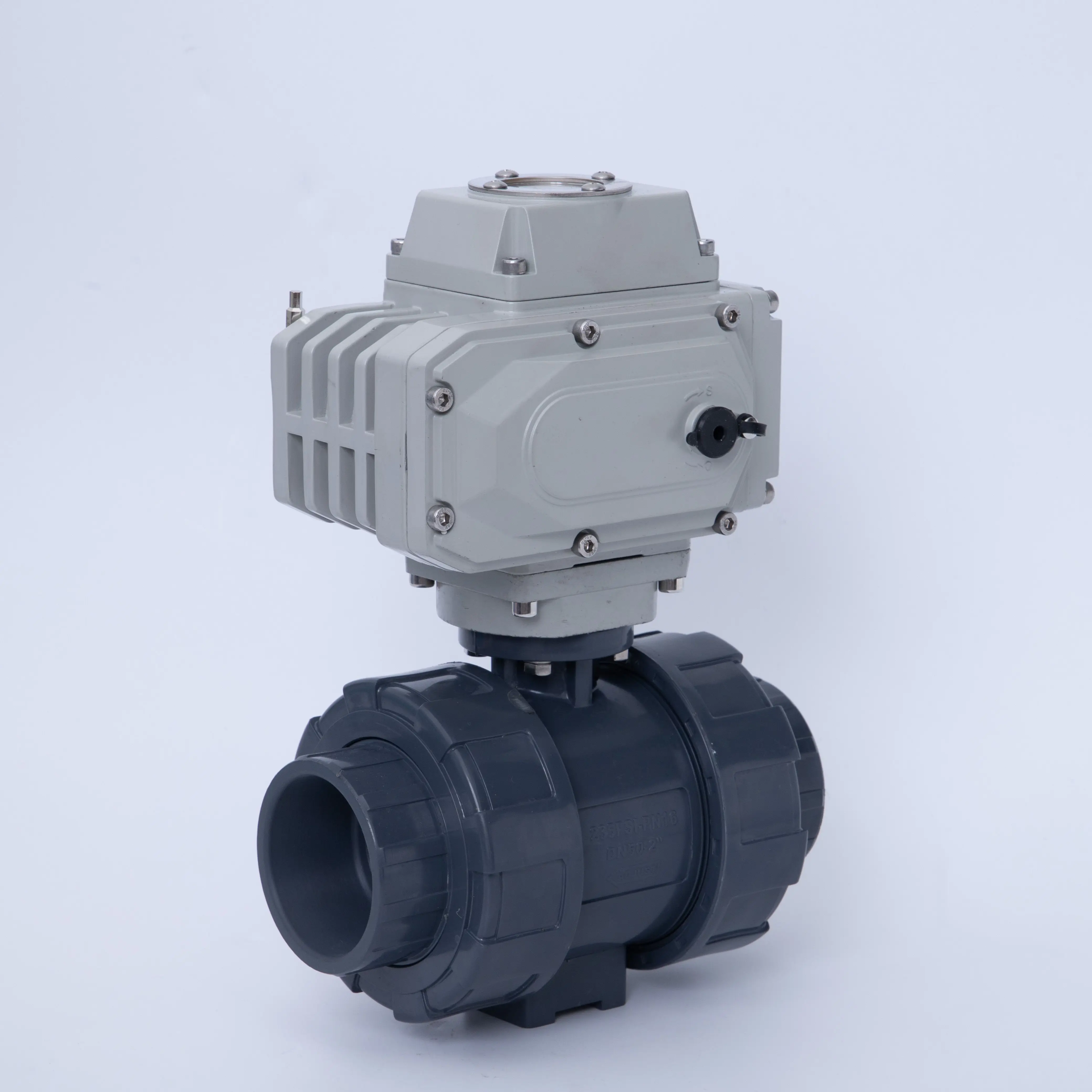KPL-Q961 DN15-DN100 Motorized UPVC Ball Valve True-union Connection Electric Valve For Water,Liquid,Steam,Corrosive Medium
KPL-Q961 DN15-DN100 Motorized UPVC Ball Valve True-union Connection Electric Valve For Water,Liquid,Steam,Corrosive Medium