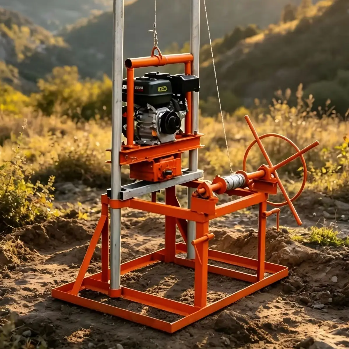 Customized Hot-selling Gantry Water Well Drilling Rig Petrol Diesel Dual Power Farm Drilling Machine
Customized Hot-selling Gantry Water Well Drilling Rig Petrol Diesel Dual Power Farm Drilling Machine
